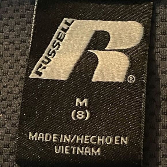 NWOT! medium Russell Athletics dark gray full zip pocketed Dry Power 360 jacket - Picture 8 of 9